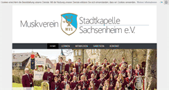 Desktop Screenshot of mvs-sachsenheim.de