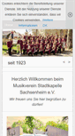 Mobile Screenshot of mvs-sachsenheim.de